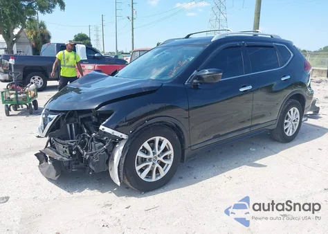 2020 Nissan Rogue Sv Fwd z USA, uszkodzony, nr VIN 5N1AT2MT9LC779280